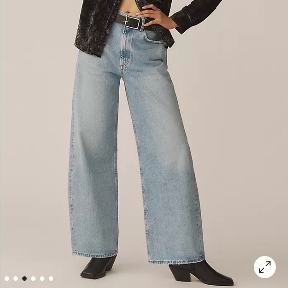 FREE PEOPLE🌸Wide leg straight jeans - Picture 3 of 10